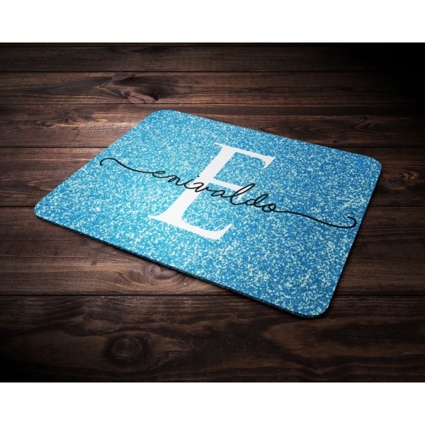 Mouse Pad C/Nome - Azul    
